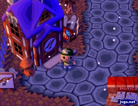 Enjoying the first snow flurries of winter.