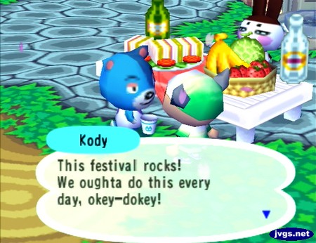 Kody: This festival rocks! We oughta do this every day, okey-dokey!