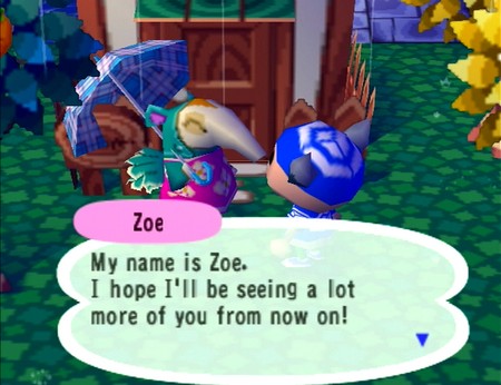 Zoe: My name is Zoe. I hope I'll be seeing a lot more of you from now on!