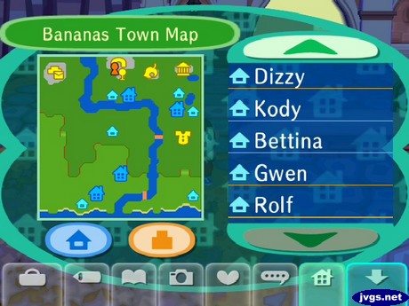 The map of Bananas.