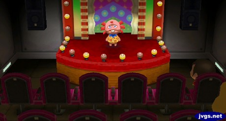 Dr. Shrunk performing at the marquee.