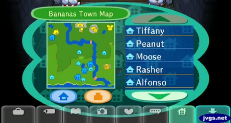 Town map of Bananas 3.0