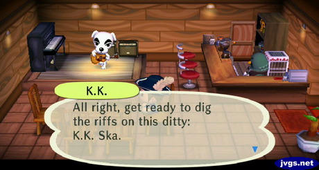 K.K.: All right, get ready to dig the riffs on this ditty: K.K. Ska.