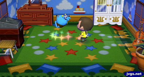 Broccolo flips as he takes his medicine.