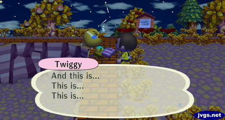 Twiggy: And this is... This is... This is...