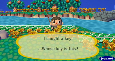 I caught a key! ...Whose key is this?