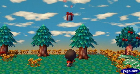 Shooting down a balloon present.