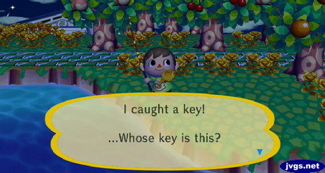 I caught a key! ...Whose key is this?