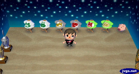 The New Year's shirts from 2009-2015 (front view).