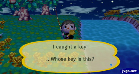 I caught a key! ...Whose key is this?