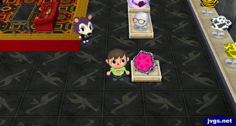 The roomy GracieGrace shop in Animal Crossing: City Folk.