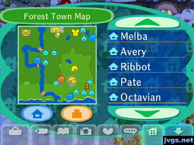 My Forest town map as of January 2014.