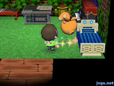 Nate takes some medicine and flips upside-down.