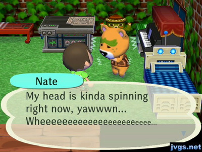 Nate: My head is kinda spinning right now, yawwwn... Wheeeeeeeeeeeeeeeeeeeeeee...