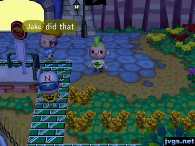 Jake, Michael, and Jeff in Forest.