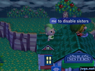 Me and Tom standing on the roof of Able Sisters.