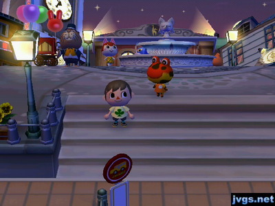 The city looks clean and colorful on this lovely evening.