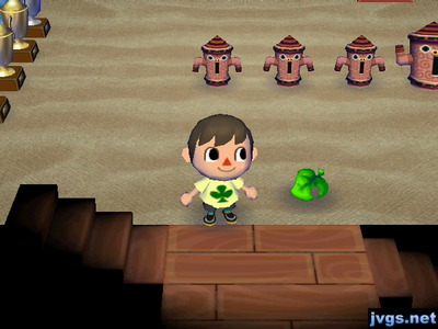 The leaf furniture item you get from Tortimer on April Fool's Day.