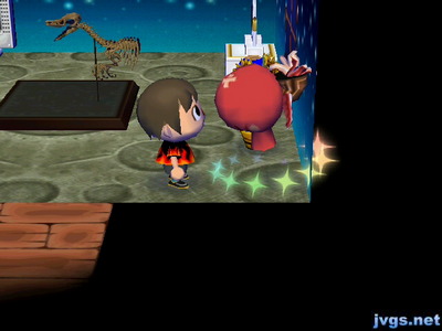 Octavian flips, with his nose facing the floor, as he takes some medicine.