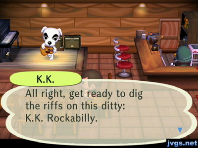 K.K.: All right, get ready to dig the riffs on this ditty: K.K. Rockabilly.