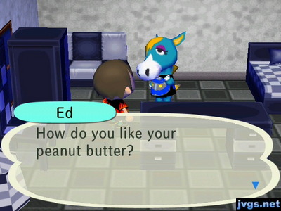 Ed: How do you like your peanut butter?