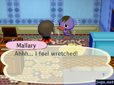 Mallary: Ahhh... I feel wrtetched!