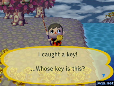 I caught a key! ...Whose key is this?