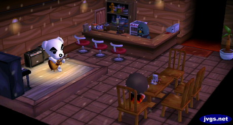 K.K. performs some live music for me, and only me.