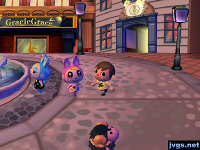 Francine and Chrissy in the city.