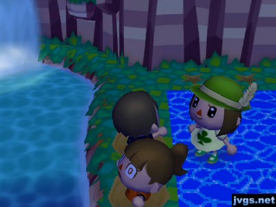 Yann stands victorious after a game of sumo, as Jeff and Wendy fall into pitfalls.