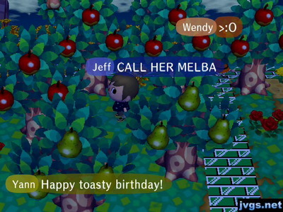 Yann: Happy toasty birthday!