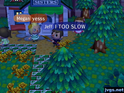Jeff: I TOO SLOW.