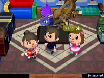 Wendy wearing a Coca-Cola logo on her shirt in Bob's house.