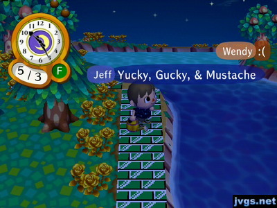 Jeff: Yucky, Gucky, & Mustache