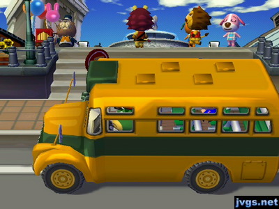 Two lions on Main Street.