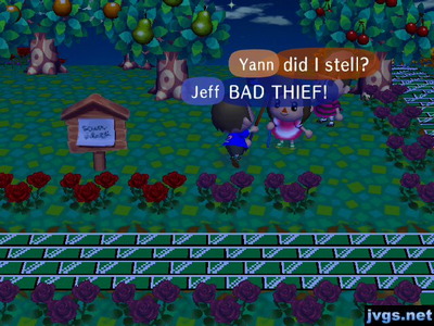 Yann: Did I stell? Jeff: BAD THIEF!