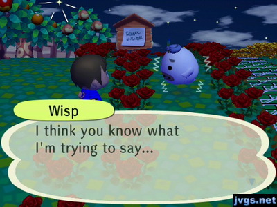 Wisp: I think you know what I'm trying to say...