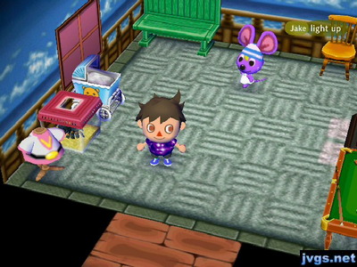 A tarantula right next to the stroller in Rod's house.