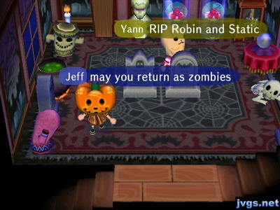 Yann: RIP Robin and Static. Jeff: May you return as zombies.