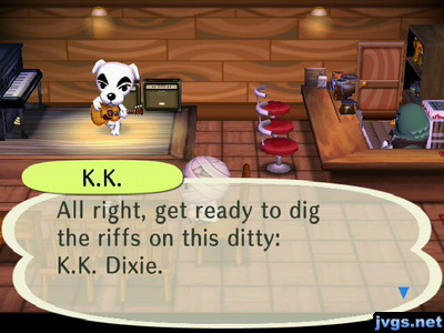 K.K.: All right, get ready to dig the riffs on this ditty: K.K. Dixie.