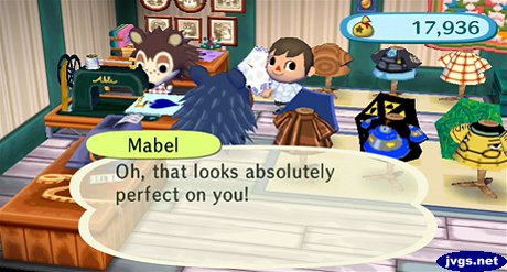 Mabel: Oh, that looks absolutely perfect on you!
