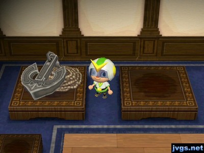 My anchor up for sale at the auction house.