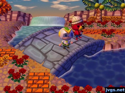 Standing next to Pascal on the bridge.