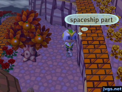 A spaceship part on the ground in ACCF.