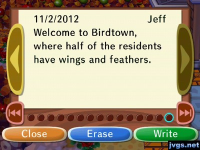 Welcome to Birdtown, where half of the residents have wings and feathers.