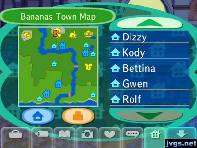 The town map of Bananas.