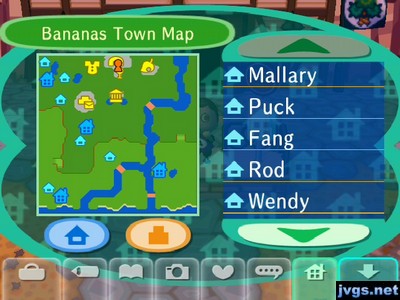 The town map of Bananas.