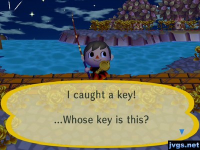 I caught a key! ...Whose key is this?