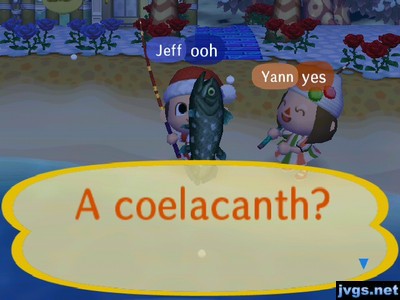 A coelacanth?