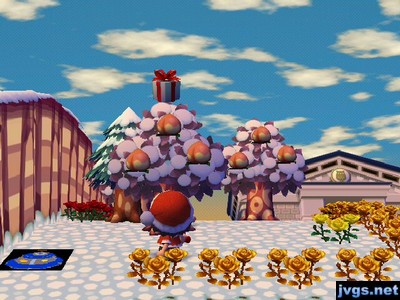 Shooting down a balloon present.